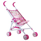 Carucior de jucarie pentru copii, pliabil, 60 cm