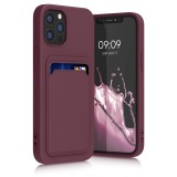 Husa pentru Apple iPhone 12 / iPhone 12 Pro, Silicon, Violet, 55112.190, kwmobile, Carcasa