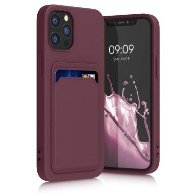 Husa pentru Apple iPhone 12 / iPhone 12 Pro, Silicon, Violet, 55112.190, kwmobile foto