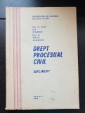 Drept procesual civil. Supliment - Ilie Stoenescu, Savelly Zilberștein