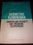 GEOMETRIE ELEMENTARA DINTR-UN PUNCT DE VEDERE SUPERIOR TD