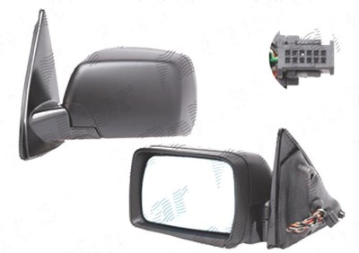Oglinda exterioara Bmw X5 (E53), 01.1999-10.2006, Stanga, reglare electrica; grunduit; incalzita; geam asferic; geam albastru; 5 pini, View Max foto