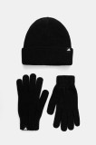 adidas căciulă și mănuși Glove Beanie culoarea negru, JN9443