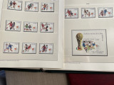 Zair - serie timbre fotbal campionatul mondial 1982 Spania nestampilate MNH, Nestampilat