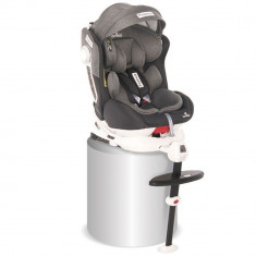 Scaun auto Lorelli Pegasus, baza Isofix si picior de fixare, 0-36 kg, rotativ 360 grade, Dark & Light Grey