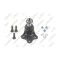 Pivot brat suspensie Land Rover Freelander 2 (L359) 10.06-12.15, Freelander 2 Van (L359) 10.06-10.14, Fata, Stanga=Dreapta, TEKNOROT