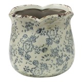 Cumpara ieftin Set 2 ghivece flori ceramica 12x12 cm