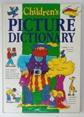 CHILDREN &amp;#039;S PICTURE DICTIONARY by COLIN CLARK , illustrated by TERRY BURTON , 1995 foto