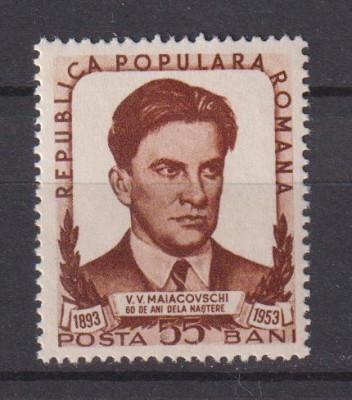 ROMANIA 1953 LP. 349 MNH foto