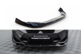 Spoiler Maxton Design versiunea 2 potrivit pentru bara frontala a BMW X3 F97 dupa 2021, lac negru Performance AutoTuning