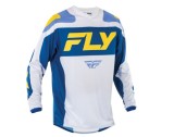 Tricou Enduro MX Fly Racing F-16 Blue Yellow