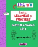 Carte de activitati invatam Legumele si Fructele - AmoNA