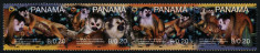 Panama 2007 - Fauna WWF, maimute, serie neuzata foto