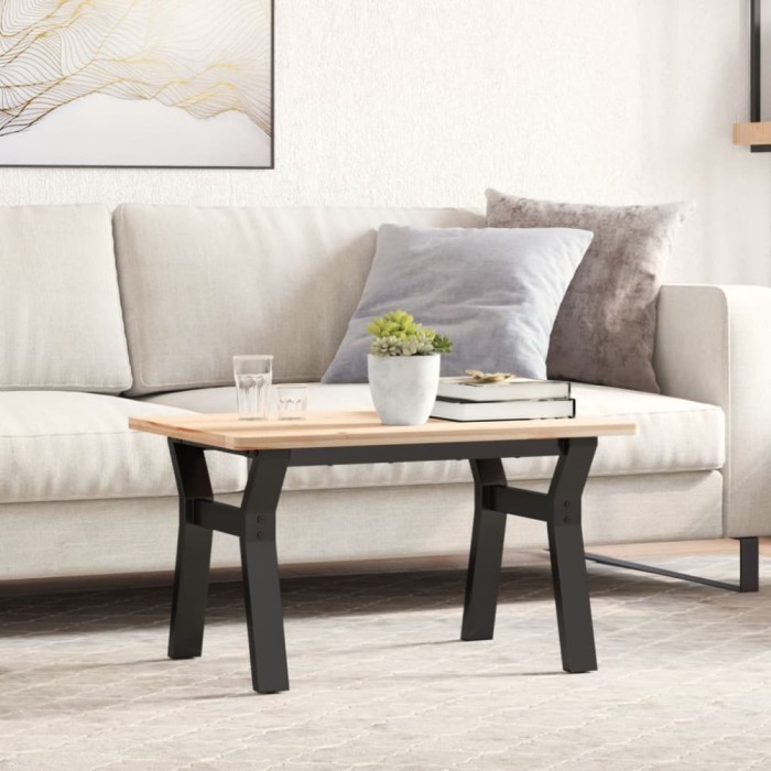 vidaXL Picioare Măsuță de cafea Y-Frame 60x40x38 cm Oţel 357920