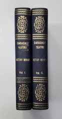 Teatru de I. L. Caragiale, editie critica de Octav Minar, 2 volume - Bucuresti, 1924 foto