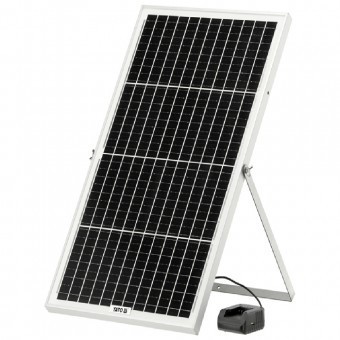 Incarcator solar si auto pentru baterii 18V foto