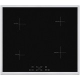 Plită cu inducție &icirc;ncorporată HOMEFORT HFBI64T2B, cadru metalic, 7400 W, senzor tactil, blocare pentru copii,