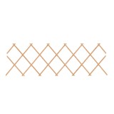 Outsunny Grilaj de grădină din lemn extensibil Suport pentru plante cățărătoare Trandafiri și viță-de-vie 180x60 cm Maro deschis | Aosom Romania