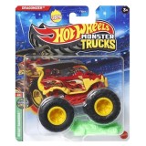 Masinuta Hot Wheels, Monster Truck, Dragonizer, Beast Bashers, JCD69