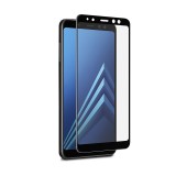 Folie sticla Aisi 5D pentru Samsung Galaxy A8 2018 - Negru
