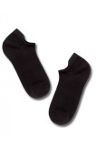 Șosete ultrascurte (anklet) din bumbac, DiWaRi Active 000, Negru, 27 (42-43)