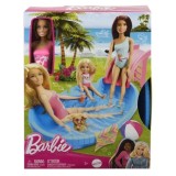 BARBIE SET PAPUSA BARBIE BLONDA SI PISCINA