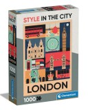 Puzzle Clementoni, Style in the city, London, 1000 piese