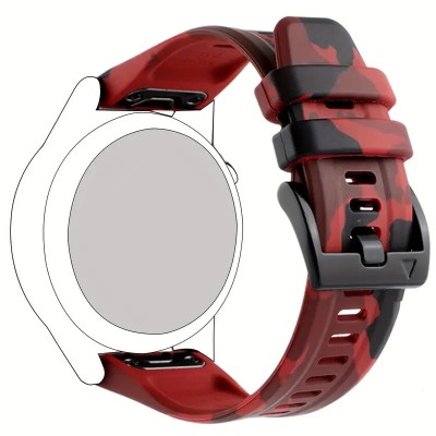 Silicone Quick Fit Watch Strap For Garmin 26mm foto