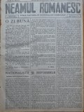 Cumpara ieftin Ziarul Neamul romanesc , nr. 5 , 1914 , din perioada antisemita a lui N. Iorga