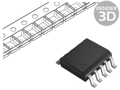IC interfață RS422/RS485 full duplex foto