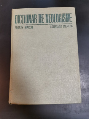 Florin Marcu, Constant Maneca &amp;ndash; Dictionar de Neologisme editia a III-a foto
