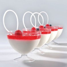 Set 100 buc cupe desert 180 ml pentru fingerfood