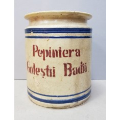 Vas Ceramic 'Pepiniera Golestii Badii'