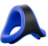 Inel penis Removable Tightness Albastru/Negru