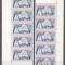 Czechoslovakia 1991 Penguins x 10 in blocks MNH S.626