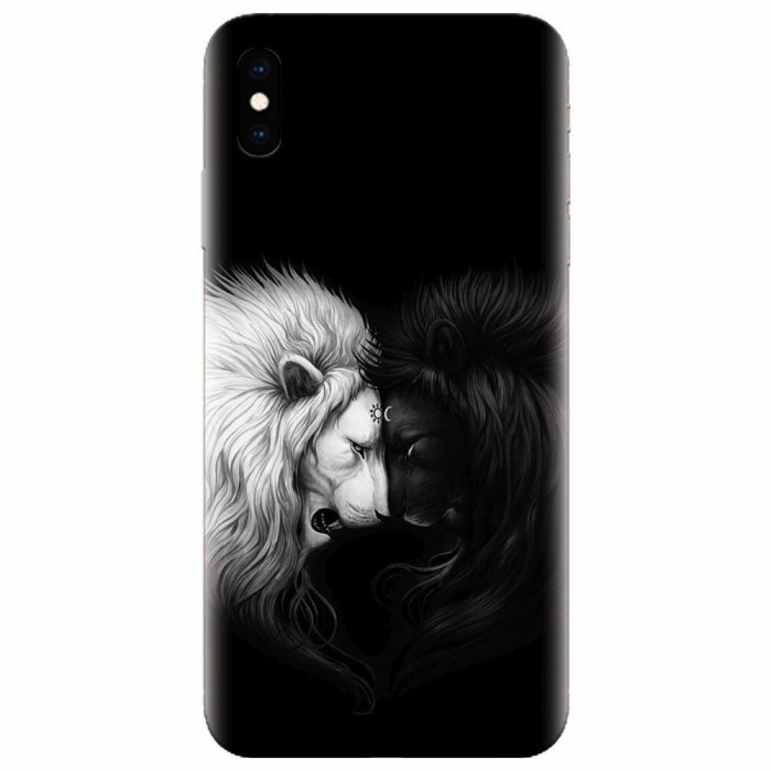 Husa silicon pentru Apple Iphone X, Lions