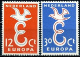 Olanda 1958 - Europa-cept 2v,,neuzat,perfecta stare(z), Nestampilat