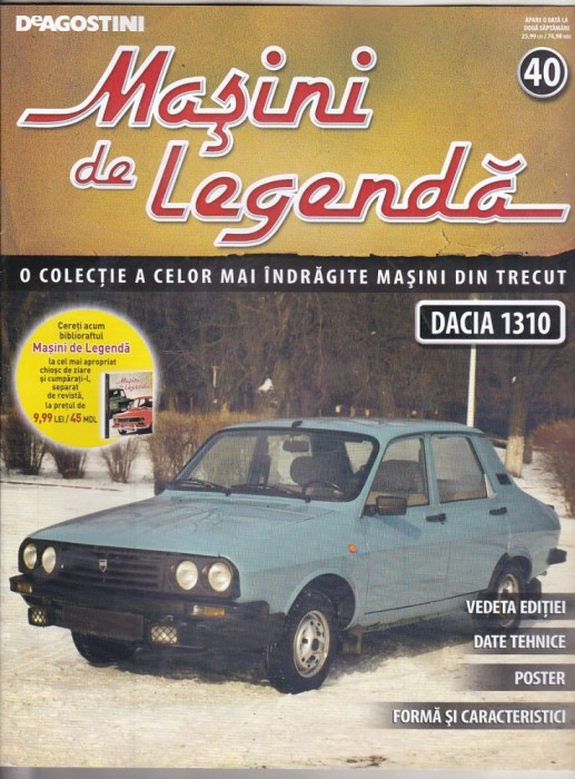 bnk ant Revista Masini de legenda 40 - Dacia 1310