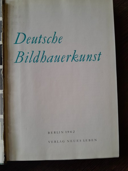 Deutsche Bildhauerkunst - Georg Piltz