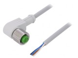 Cablu de conectare M12 4 pini 5m 250VAC PVC