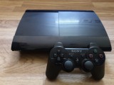 PS3 (Playstation 3) modat HEN 120 GB + 20 jocuri (GTA IV, Red Dead, FIFA 19, NFS) - unitate optică defectă
