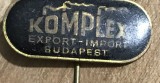 ISGSTR2 Insigna veche Ungaria - Komplex Export-Import Budapest, perioada comunista