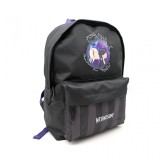 Ghiozdan fete pentru scoala, 1 compartiment, model Wednesday si Enid,negru,30x19x40 cm