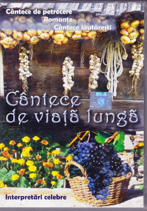 DVD Muzica: Cantece de viata lunga - Interpretari celebre ( vezi descriere )