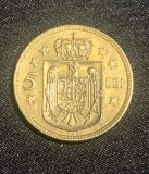 Moneda 5 lei 1930 KN