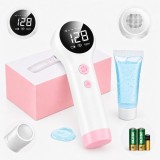 Cumpara ieftin Monitor Fetal Doppler Portabil, Detector Batai Inima Bebelus, Ecran LCD, INCLUDE GEL CONDUCTOR, Sonda 2.5 MHz, Difuzor Integrat, Reducere Zgomot, Masu