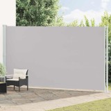 vidaXL Copertină laterală retractabilă de terasă, gri, 220x600 cm 317980
