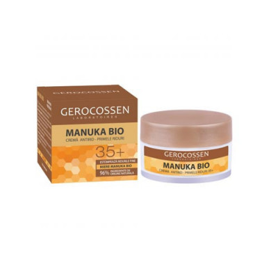 Crema antirid - primele riduri Manuka Bio 35+, 50 ml, Gerocossen foto