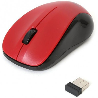 Mouse wireless USB 1000dpi rosu Omega OM0412WR foto