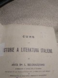 C. Istoria literaturi Italiene 1923 curs